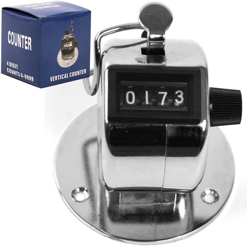 Stalwart Clicker Counter - Handheld or Mountable with Easy Thumb Tally Button â€“ Click Counter for Sporting Events, Ticket Sales, or Counting People by Stalwart - Image 4